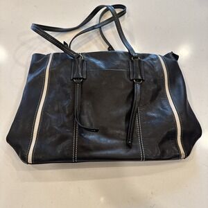 Black‎ Leather Alco shoulder bag